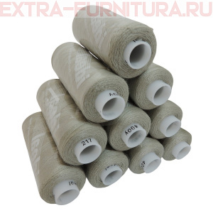 Нитки IDEAL бытовые 40/2 366м, цв.217 серый (уп.10шт)