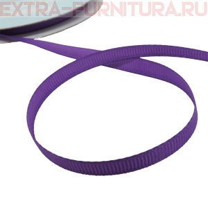 Лента репсовая IDEAL шир. 6 мм цв.465 фиолетовый, уп.27,42м