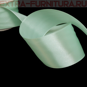 Лента атласная 50 мм цв.148 светло-голубой рул.27,42м