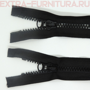 Молния Трактор Т8 2 замка 65см, цв. 322 черный, LOGO