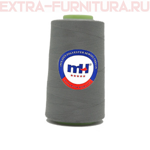 Нитки МН 40/2 п/э  5000 ярдов №341 серый