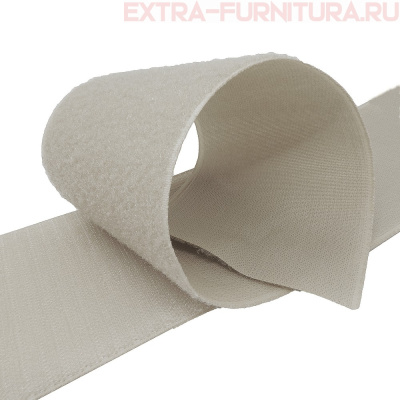 Лента контакт 100мм цв.серый светлый 5160 (25м)