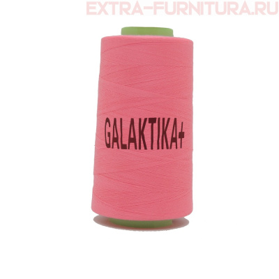 Нитки GALAKTIKA  40/2 п/э  4000 ярдов, цв.161 розовый яркий