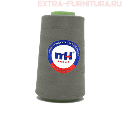 Нитки МН 40/2 п/э  5000 ярдов №338 серый