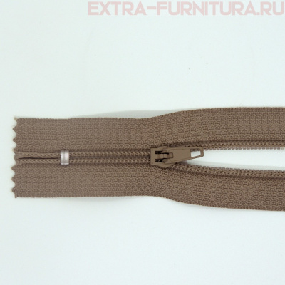 Молния Спираль н/р Т4, дл.18 см, цв.297 коричневый