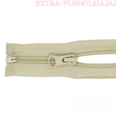 Молния Спираль разъемная дл. 40см, Т5, цв.307 светло бежевый LOGO