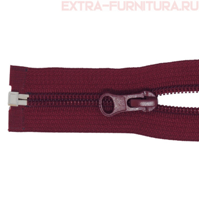 Молния Спираль разъемная дл. 40см, Т5, цв.178 бордовый LOGO